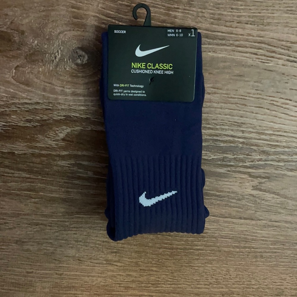 Nike Classic Dri Fit Navy Soccer Socks